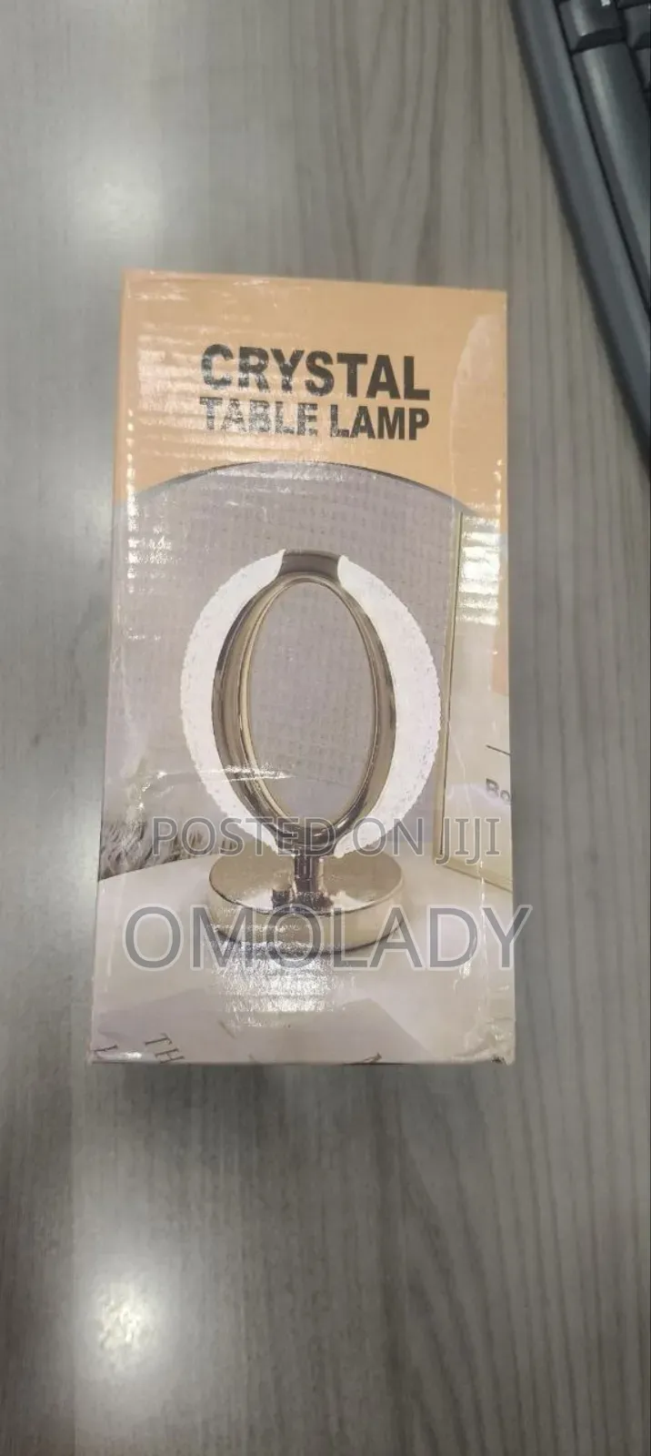 Rechargeable Crystal Light Table Lamp