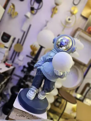 Decorative Astronaut Statue or Figurine Lamp