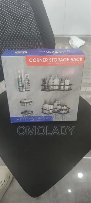 Set of Corner Storage Rack Space Organiser