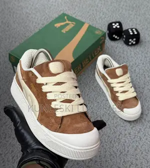 Original Puma Suede Xl Crush Preserves Lace Up Sneakers