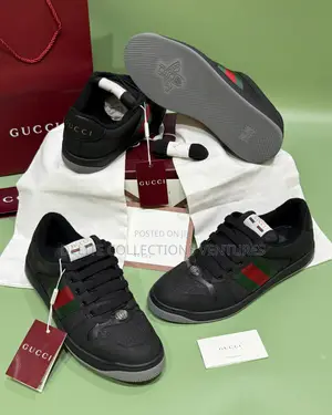 Luxury Update    *Gucci Screener Gg Signature Denim Canvas