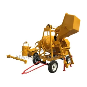 Concrete Mixer With Hoist Selfload
