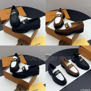 Louis Vuitton Quality Luxury Men Genuine Shoe