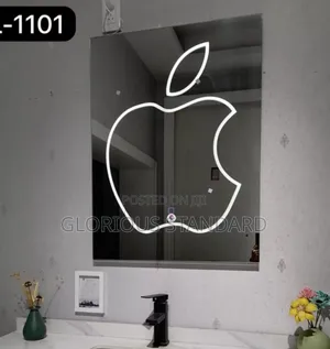 Square Mirror With Light