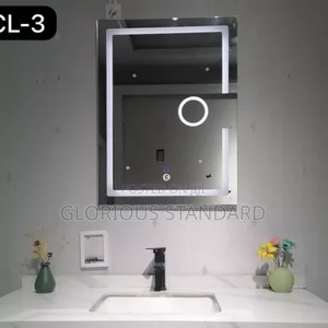 Square Mirror With Light