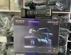 Sony Ax2000 Avchd Professional Camcorder