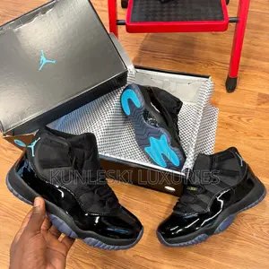 Original Air Jordan 11 Retro Gamma Blue Sneakers