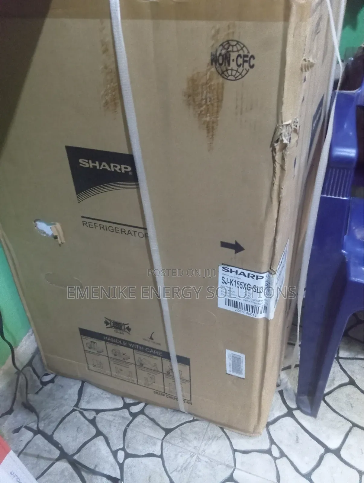 Sharp Standing Refrigerator