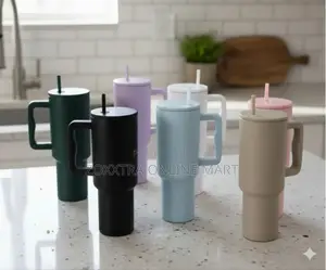 1200ml Vacuum Cup Quencher With Straw