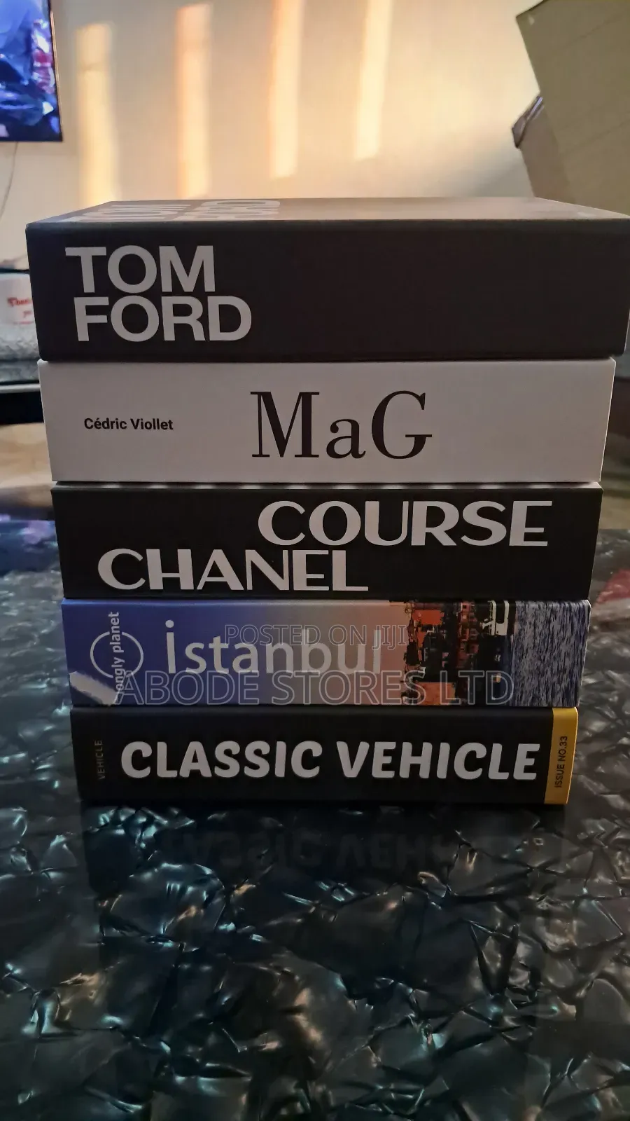 Faux Book Decor