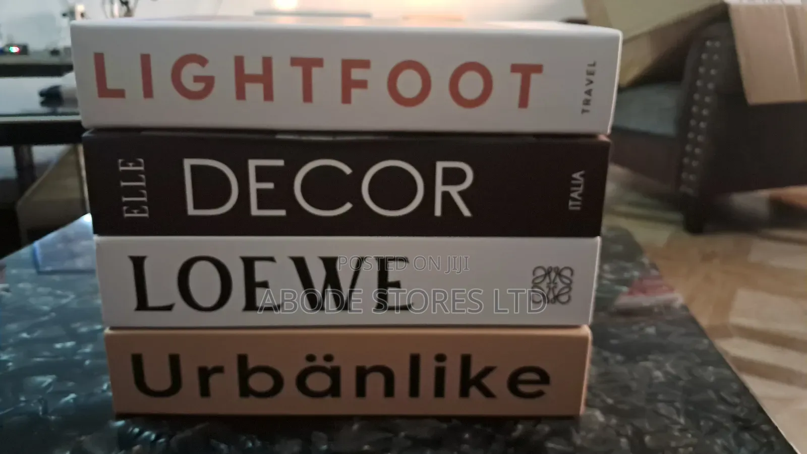 Faux Book Decor