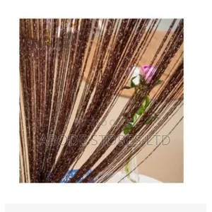 Brown String Curtain/Room Divider