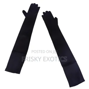 Elbow Length Satin Handgloves