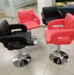 Modern, Adjustable Barstools or Salon Chairs