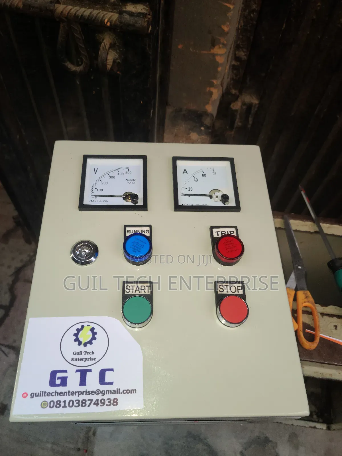 Direct on-Line Control Panel