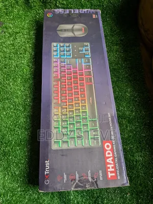 Gaming Keyboard Mouse Set - GXT Trust Thado TKL