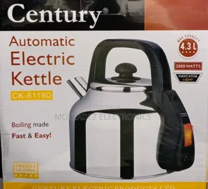 Century 4.3l (2000w) High Quality Stainless Steel Electric Kettle