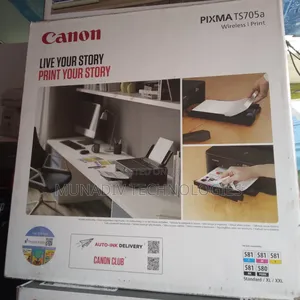 Canon Pixma Ts705a A4 Paper Wireless Printer