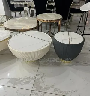 Executive Marble Top Coffee Table Set ( Centre Table)