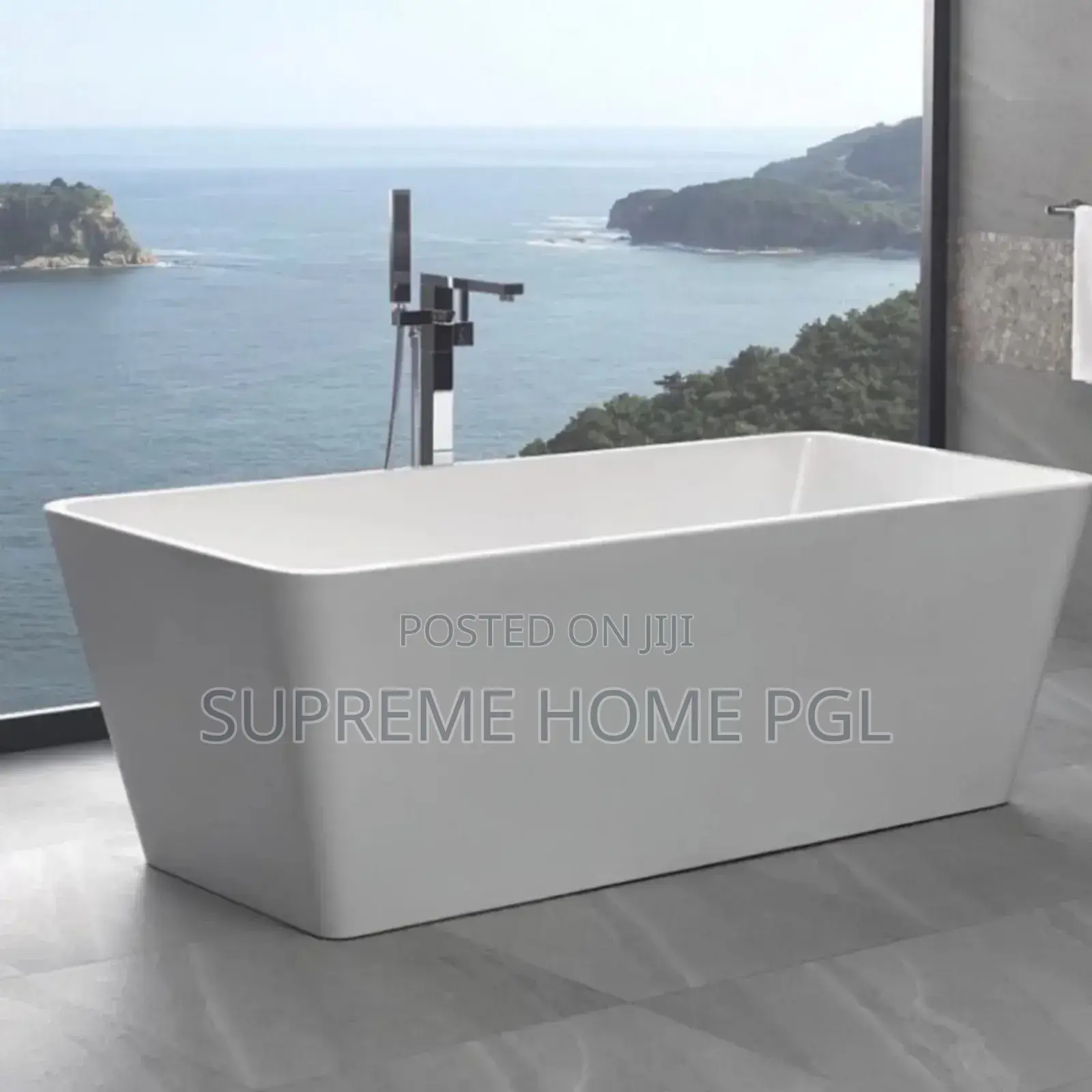 Square-Shape Bathtubs