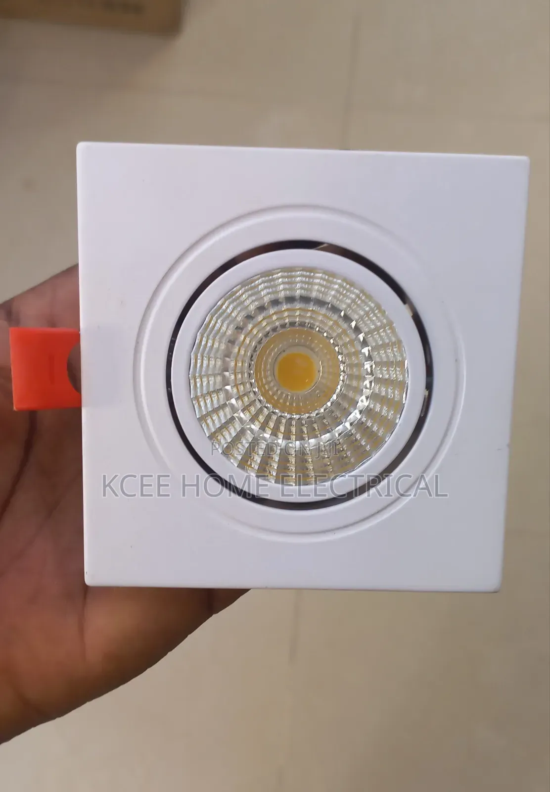 Double Square Recessed Led Spotlight – 2 Heads Pop Downlight