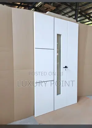 Imported White Wooden Door