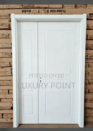 White Wooden Door Anti Room Door