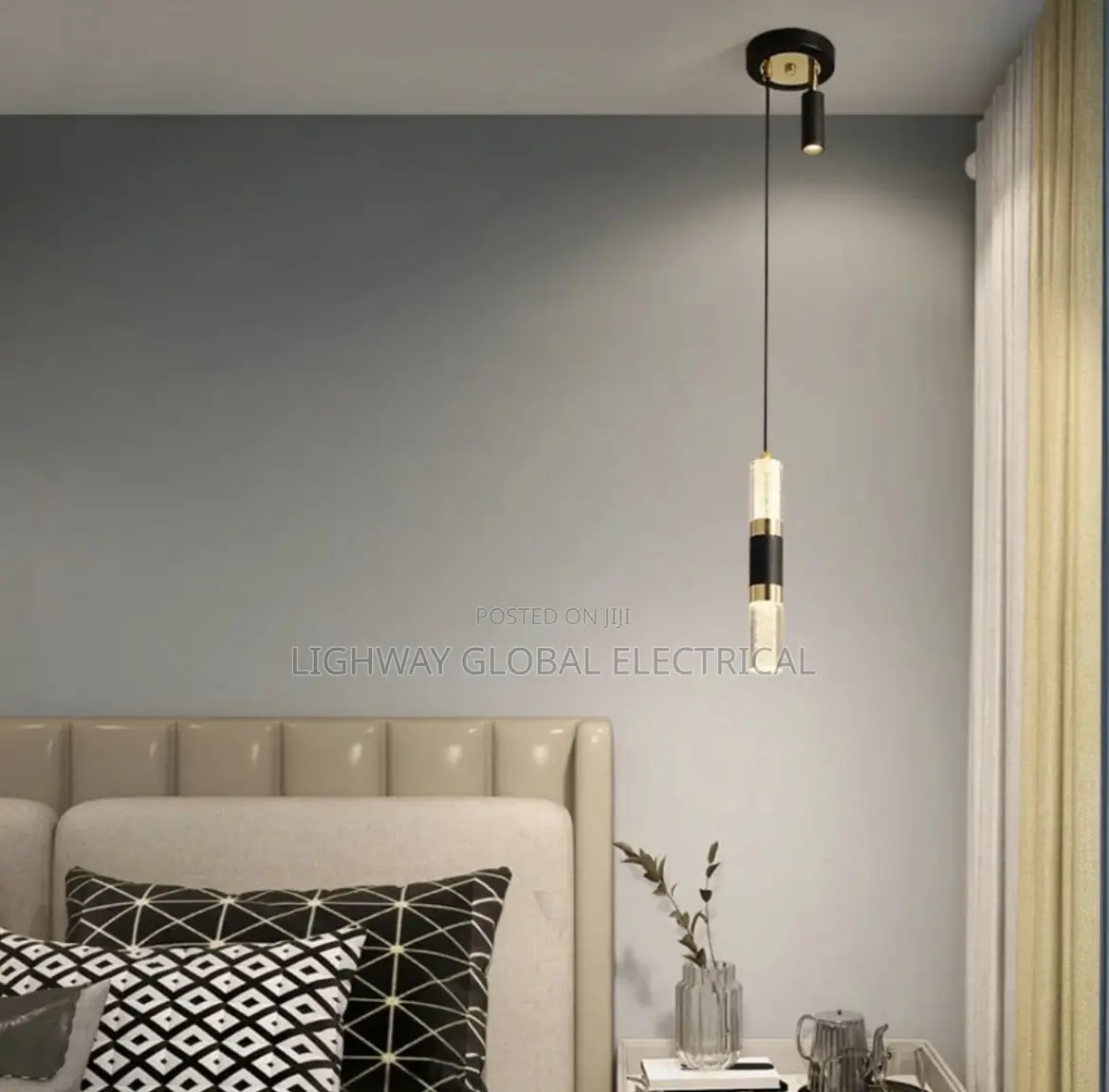 Bedside Minimalist Single Drop With Track