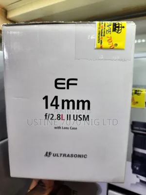 Ef 14mm F2.8l Ii Usm Canon Lens (New)