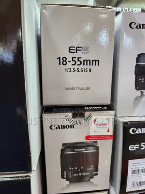 Ef 18-55mm Is Ii Kit Canon Lens (New)
