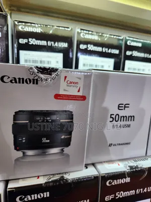 Ef 50mm F1.4 Usm Canon Lens (New)