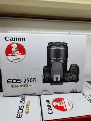 Eos 250d Kit Canon Camera (New)