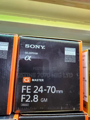 Fe 24-70mm F2.8 Gm Sony Lens (New)