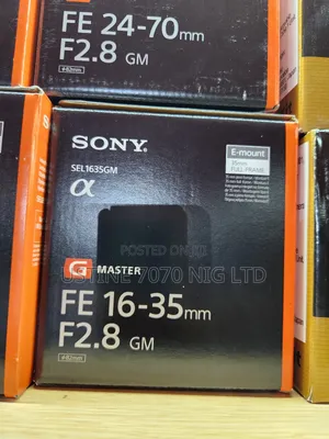Fe 16-35mm F2.8 Gm Sony Lens (New)