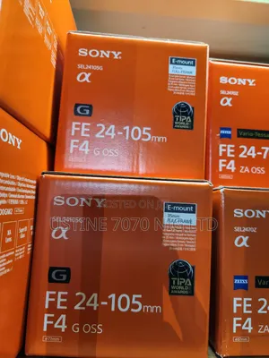 Fe 24-105mm F4 G Oss Sony Lens (New)