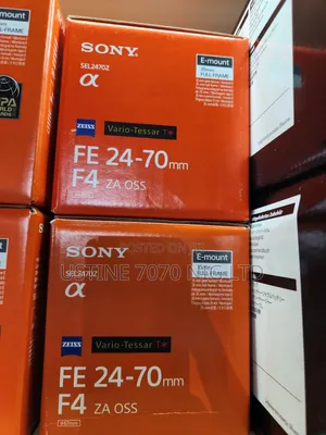 Fe 24-70mm F4 Za Oss Sony Lens (New)