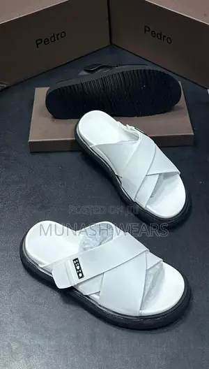 Pedro Leather Slipers 40-46