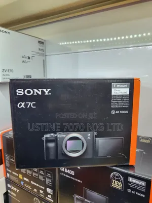 A7c Body Sony Mirrorless Camera (New)