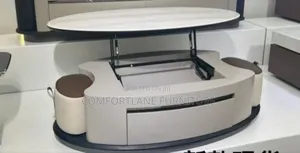 Contemporary Adjustable Top Table