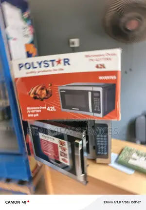 42l Polystar Electronic Microwave Oven