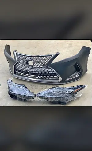 Complete Front Bumper and Headlights Rx350 2020