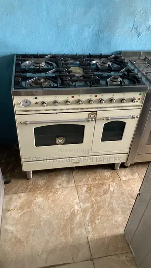 London Used 5 Burner Industrial Cooker