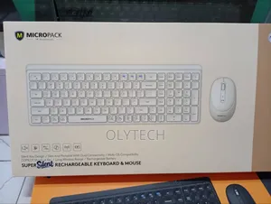 Micropack Km-268w Super Silent Rechargeable Keyboard and Mouse Combo