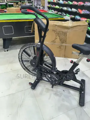 Feel the Power. Ride the Commercial Air Bike.