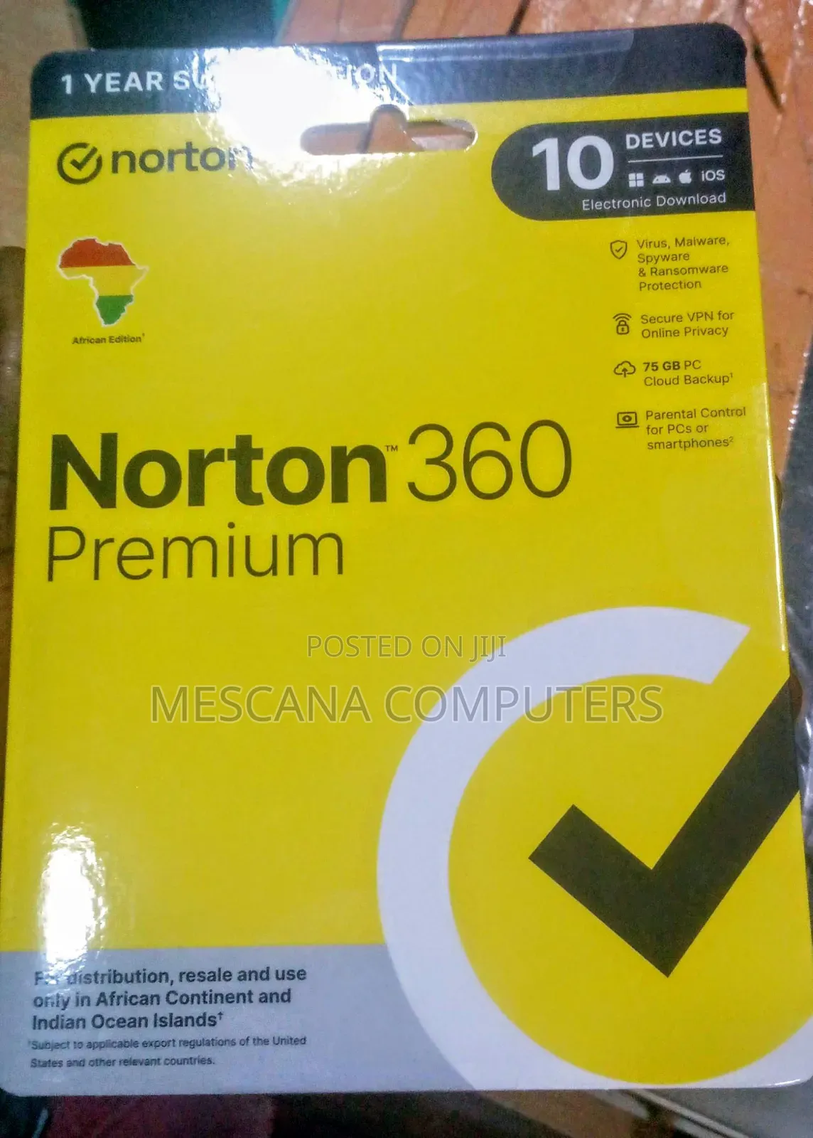 Norton 360 Premium 10 Users