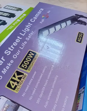 Untra Hd Solar Light With Camera 500w