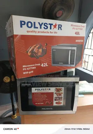42l Inverter Electric Polystar Microwave Pv-42ttinv