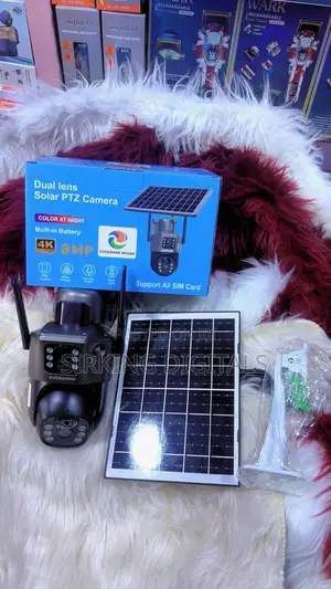 Dual Lens Solar PTZ Camera