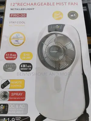 Rechargeable Century Mist Fan