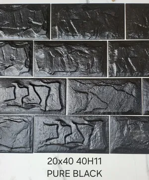 Black Wall Tile ( Pure Black ) 02,26